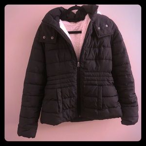 SOLD: Hollister puffy Shepra lined Jacket
